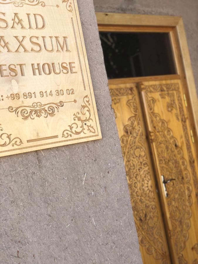Said-Maxsum Khiva Exterior foto
